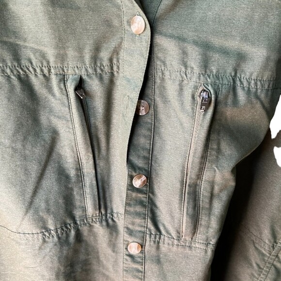 ExOffico Button-Down Shirt Long Sleeve Button Lightweight Front Mesh Yoke Collar - Picture 12 of 14